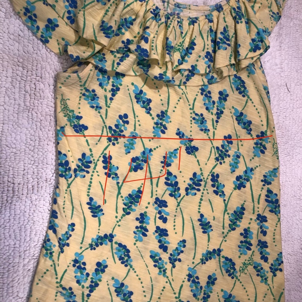 Lilly Pulitzer Ruffled Top - Picture 2 of 3